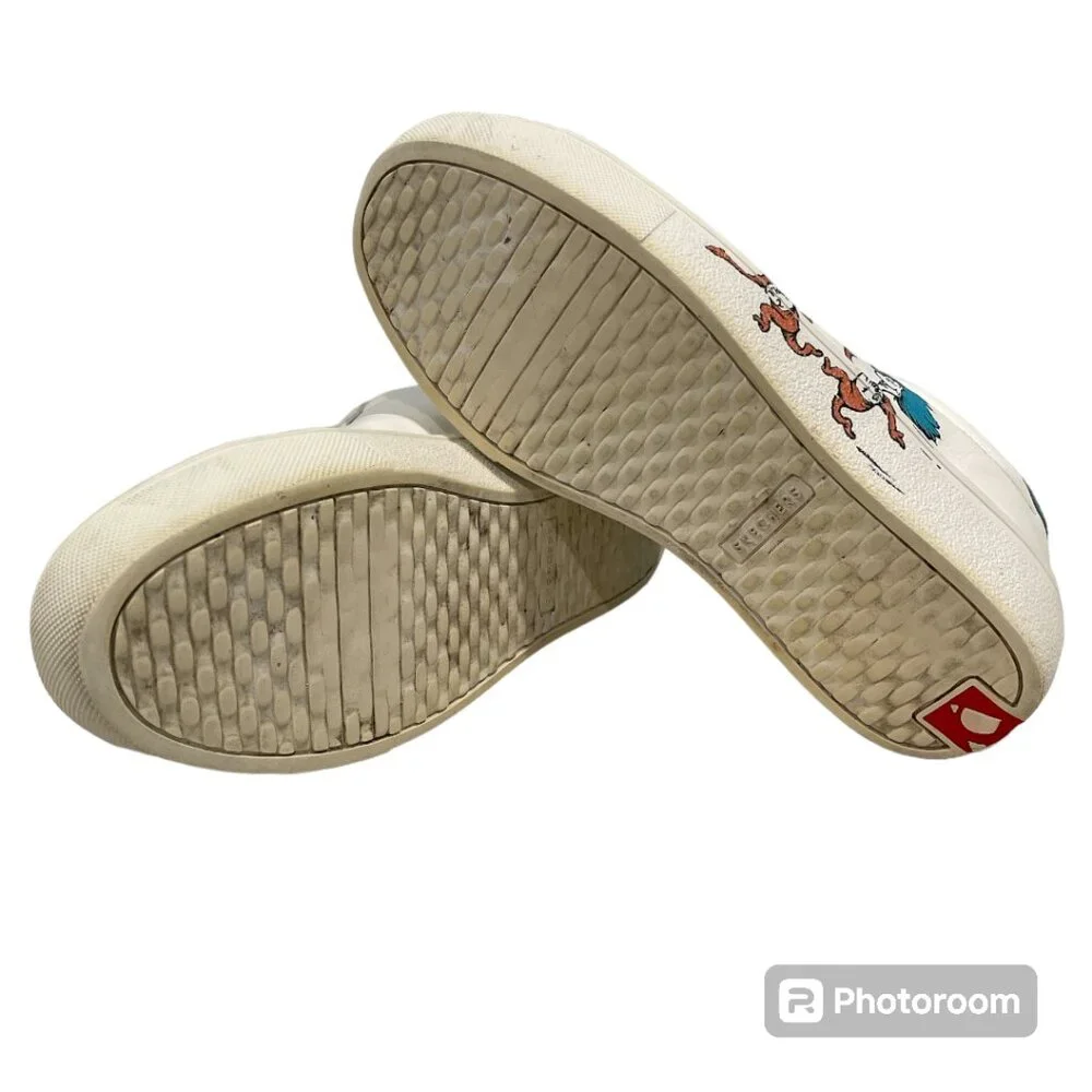 Skechers X Dr. Seuss Goldie 2.0 Two Things White Blue Red Sneaker Size 7… - Picture 8 of 9